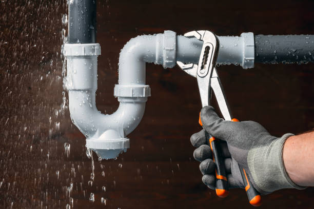 Professional Leak Detection technician working in Morven, NC